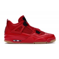 Женские кроссовки Jordan 4 Retro Fire Red Singles Day (2018) (W)