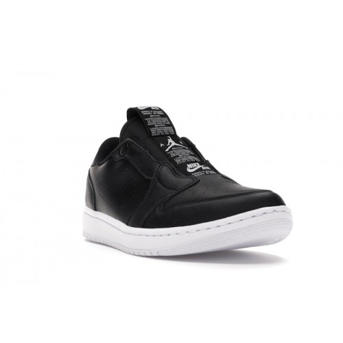 Кроссы Jordan 1 Retro Low Slip Black White (W) - женская сетка размеров