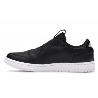 Женские Jordan 1 Retro Low Slip Black White (W)