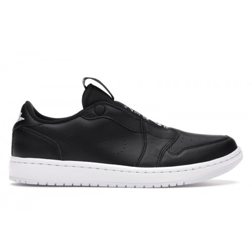 Кроссы Jordan 1 Retro Low Slip Black White (W) - женская сетка размеров