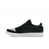 Женские Jordan 1 Retro Low Slip Black Silt Red (W)