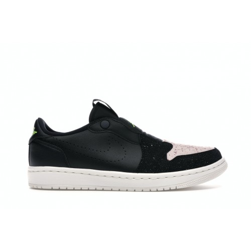 Кроссы Jordan 1 Retro Low Slip Black Silt Red (W) - женская сетка размеров