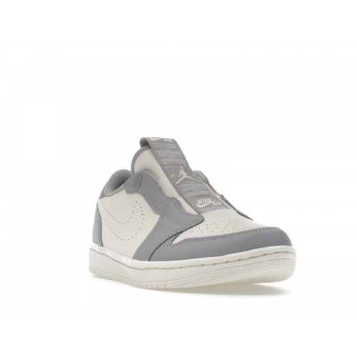 Wmns Air Jordan 1 Low Slip Atmosphere Grey - женская сетка размеров