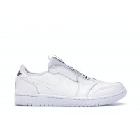 Женские кроссовки Jordan 1 Retro Low Slip White (W)