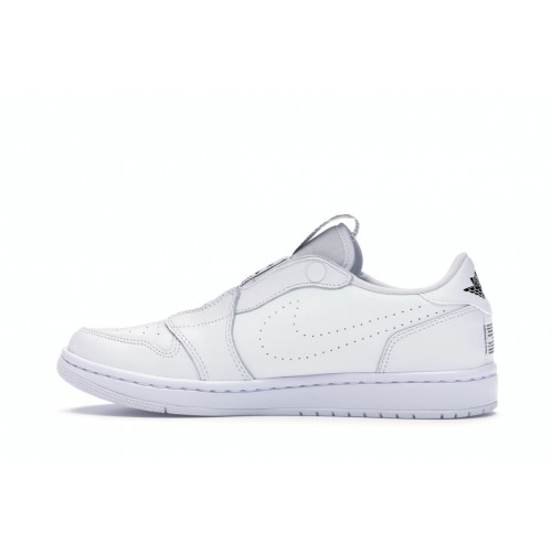 Кроссы Jordan 1 Retro Low Slip White (W) - женская сетка размеров