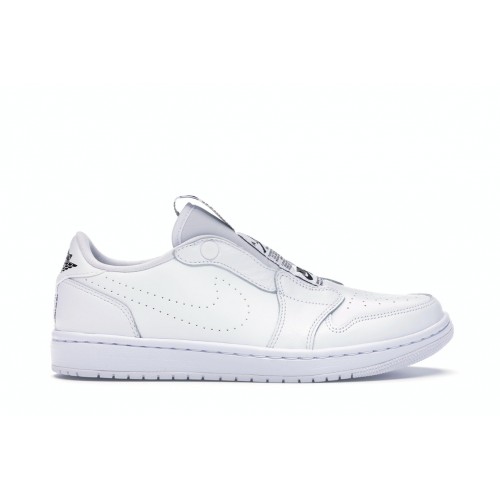Кроссы Jordan 1 Retro Low Slip White (W) - женская сетка размеров