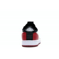 Женские Jordan 1 Retro Low Slip Black Toe (W)