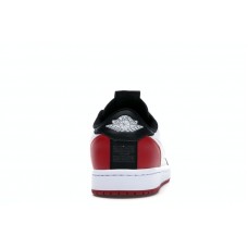Женские Jordan 1 Retro Low Slip Black Toe (W)