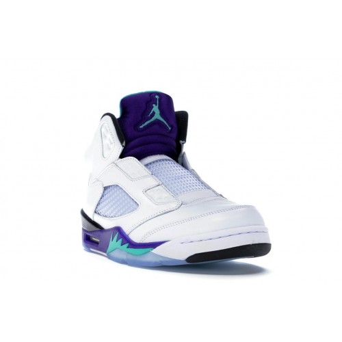 Кроссы Jordan 5 Retro Grape Fresh Prince - мужская сетка размеров