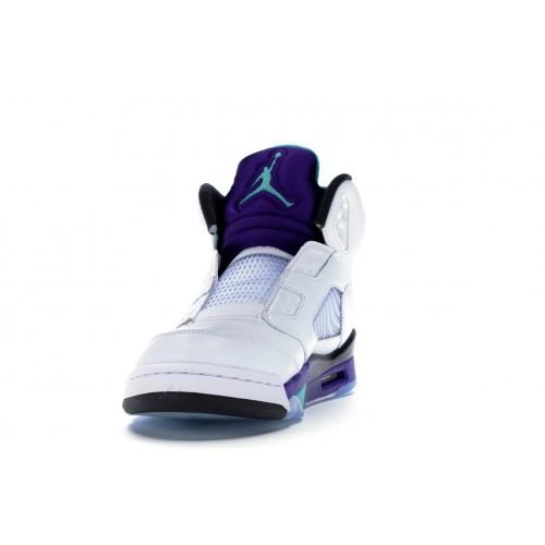Кроссы Jordan 5 Retro Grape Fresh Prince - мужская сетка размеров