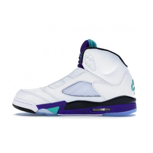 Кроссы Jordan 5 Retro Grape Fresh Prince - мужская сетка размеров