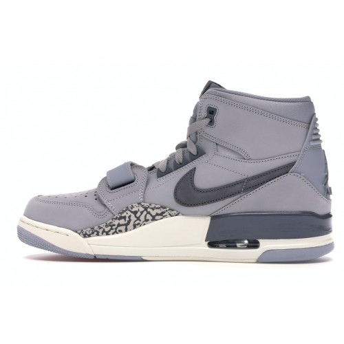 Кроссы Jordan Legacy 312 Wolf Grey - мужская сетка размеров