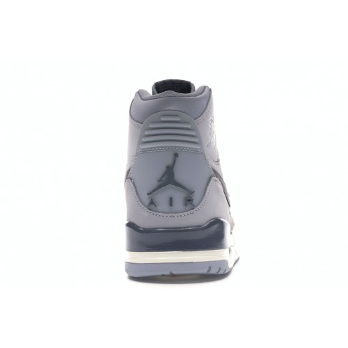 Кроссы Jordan Legacy 312 Wolf Grey - мужская сетка размеров