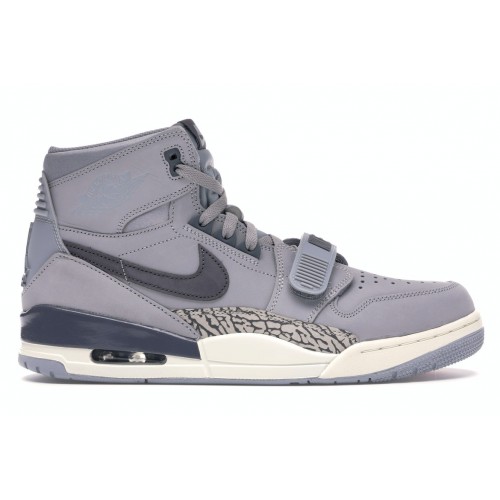 Кроссы Jordan Legacy 312 Wolf Grey - мужская сетка размеров