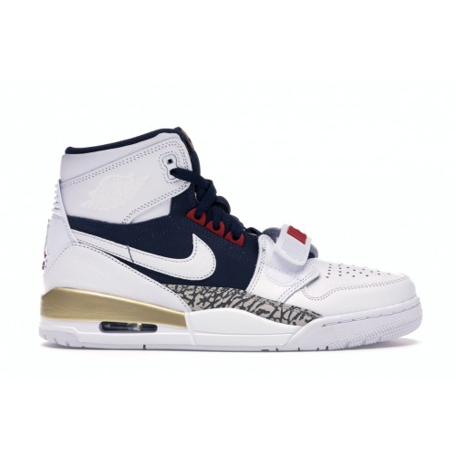 Кроссы Jordan Legacy 312 Olympic - мужская сетка размеров