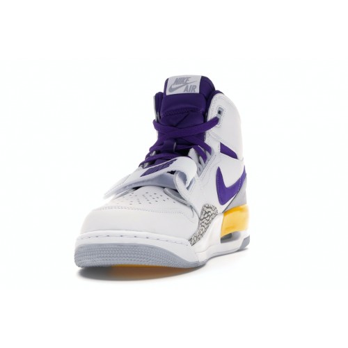 Кроссы Jordan Legacy 312 Lakers - мужская сетка размеров