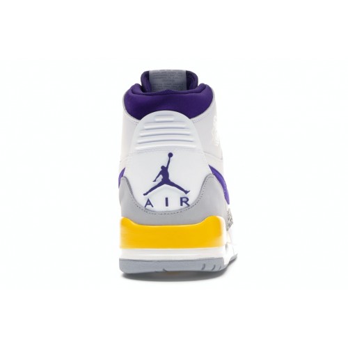 Кроссы Jordan Legacy 312 Lakers - мужская сетка размеров