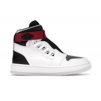 Женские кроссовки Jordan 1 Nova XX White Noble Red Black (W)