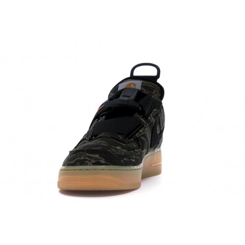 Кроссы Nike Air Force 1 Low Utility Carhartt WIP Camo - мужская сетка размеров