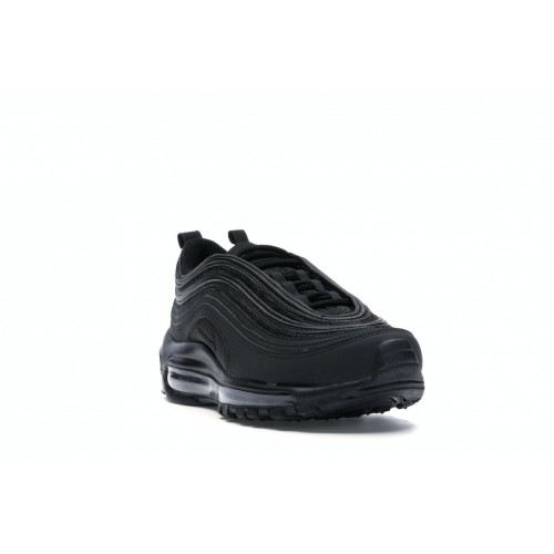 Кроссы Nike Air Max 97 OG Triple Black (GS) - подростковая сетка размеров