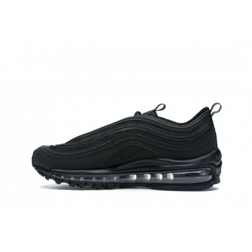 Кроссы Nike Air Max 97 OG Triple Black (GS) - подростковая сетка размеров