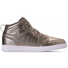 Детские Jordan 1 Mid Sepia Stone (PS)