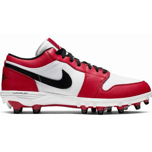 Кроссы Jordan 1 Low TD Cleat Chicago (2019) - мужская сетка размеров