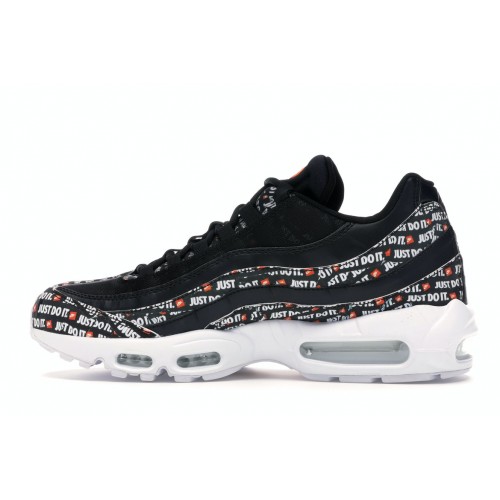 Кроссы Nike Air Max 95 Just Do It Pack Black - мужская сетка размеров