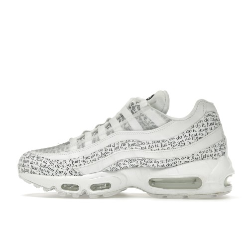 Кроссы Nike Air Max 95 Just Do It Pack White - мужская сетка размеров