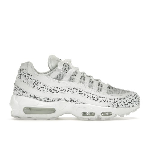 Кроссы Nike Air Max 95 Just Do It Pack White - мужская сетка размеров