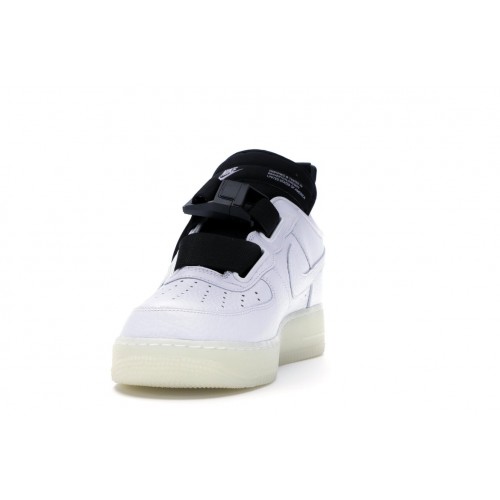 Кроссы Nike Air Force 1 Utility White Black - мужская сетка размеров