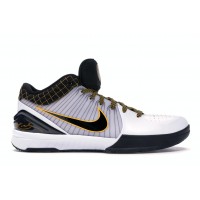 Кроссовки Nike Kobe 4 Protro White Black Del Sol