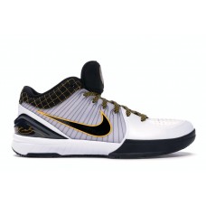 Кроссовки Nike Kobe 4 Protro White Black Del Sol