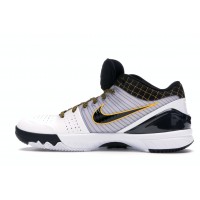Кроссовки Nike Kobe 4 Protro White Black Del Sol