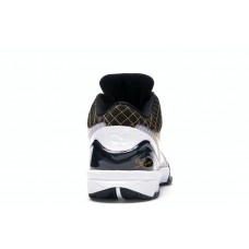 Кроссовки Nike Kobe 4 Protro White Black Del Sol