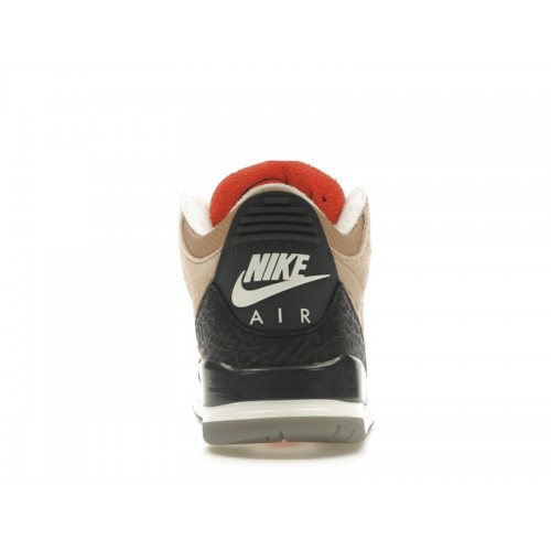Кроссы Jordan 3 Retro JTH Bio Beige - мужская сетка размеров
