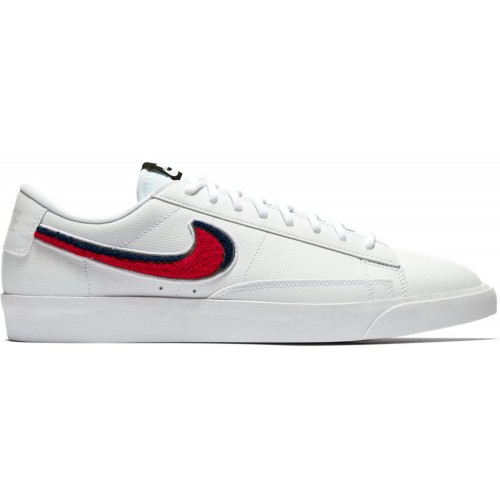 Мужские кроссовки Nike Blazer Low 3D White Blue Red