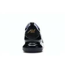 Nike Air Max 270 White Metallic Gold Black