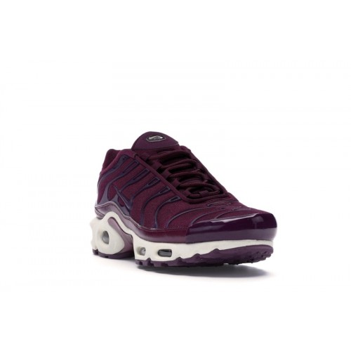 Кроссы Nike Air Max Plus TN Bordeaux (W) - женская сетка размеров