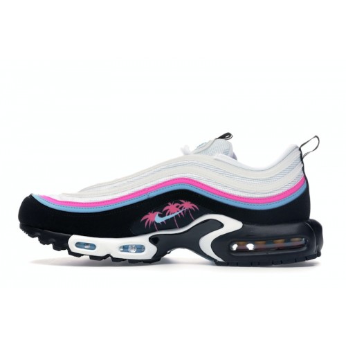 Кроссы Nike Air Max Plus 97 Miami Away - мужская сетка размеров