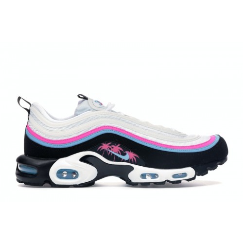 Кроссы Nike Air Max Plus 97 Miami Away - мужская сетка размеров