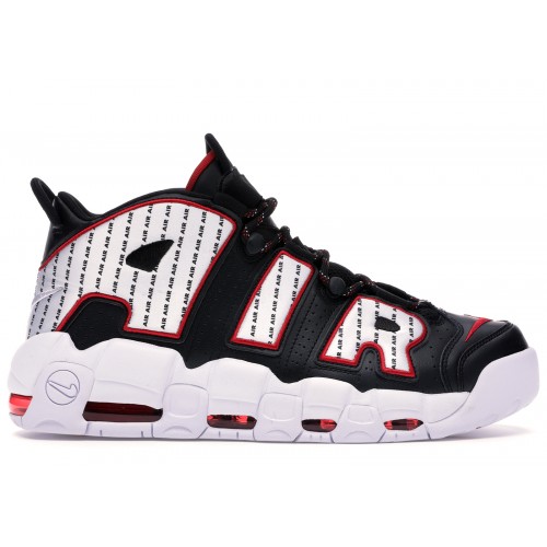 Кроссы Nike Air More Uptempo Pinstripe - мужская сетка размеров