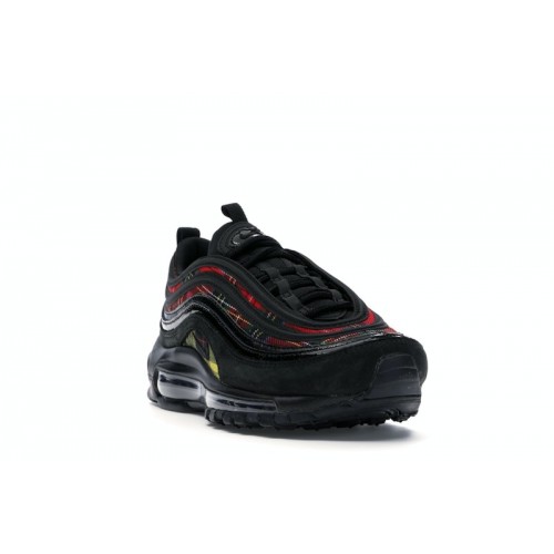 Кроссы Nike Air Max 97 Tartan Black (W) - женская сетка размеров