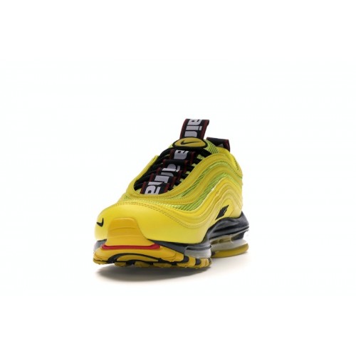 Кроссы Nike Air Max 97 Bright Citron - мужская сетка размеров