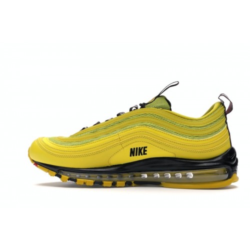 Кроссы Nike Air Max 97 Bright Citron - мужская сетка размеров