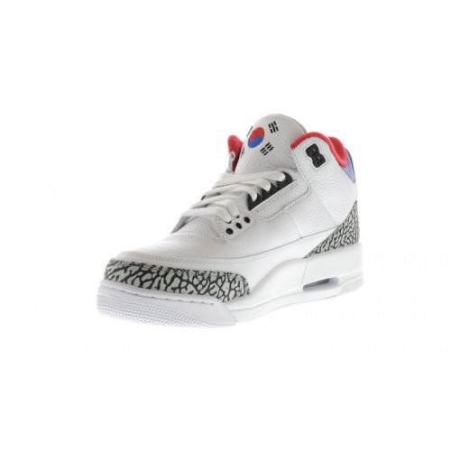 Кроссы Jordan 3 Retro Seoul - мужская сетка размеров