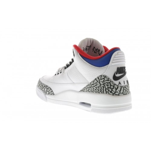 Кроссы Jordan 3 Retro Seoul - мужская сетка размеров