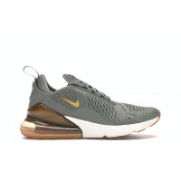 Женские кроссовки Nike Air Max 270 Dark Stucco Metallic Gold (W)