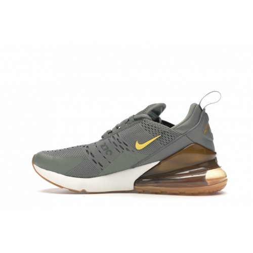 Кроссы Nike Air Max 270 Dark Stucco Metallic Gold (W) - женская сетка размеров