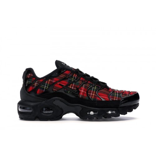 Кроссы Nike Air Max Plus Tartan Black (W) - женская сетка размеров